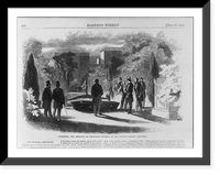 Exhuming the remains of President Monroe in the Second Street Cemetery, NYC Funeral of Pres. James Monroe, Historic Print