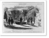 Exhuming the remains of President Monroe in the Second Street Cemetery, NYC Funeral of Pres. James Monroe, Historic Print