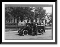 Oklahoma. Enid. Enid Fire Department truck Classic, Antique Poster