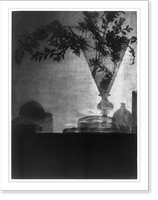 Historic Framed Print, Glass and shadows,  17-7/8" x 21-7/8"