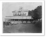 Lake Champlain, Westport, N.Y.: Westport Inn, Antique Print