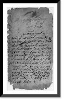 Hand written initial page from Hannah Wolley, The Queen-like Closet, (recipe for orange pudding?) 1672, Vintage Wall Art