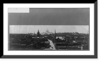 Historic Framed Print, Bird's-eye view of state capitol, St. Paul, Minnestoa,  17-7/8" x 21-7/8"