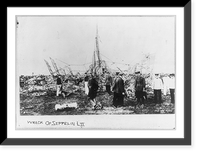 Wreck of German Naval airship L.2, Oct. 17, 1913 - 2, Historic Reproduction