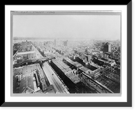 Historic Framed Print, [New York City - Thirty Fourth St. west from 8th Ave.],  17-7/8" x 21-7/8"