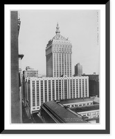 Historic Framed Print, [New York City - N.Y. Central Bldg., Vanderbilt Ave. & 45th St.],  17-7/8" x 21-7/8"