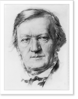 Historic Framed Print, Richard Wagner, 1813-1883 - 4,  17-7/8" x 21-7/8"