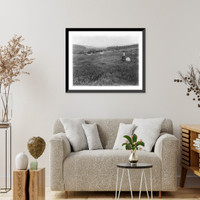 Historic Framed Print, [Adirondack Mountains, N.Y.]: Valley of the Hudson from Tahawus,  17-7/8" x 21-7/8"