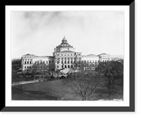 Historic Framed Print, Library of Congress, view from west,  17-7/8" x 21-7/8"