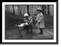 Children playing with Campbell Kid dolls. See photos showing where they are made. Location: New York, New York (State), Antique Wall Art
