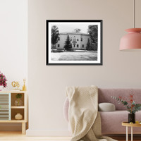 Historic Framed Print, Dunlop Society Court Houses - 5,  17-7/8" x 21-7/8"