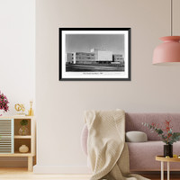 Historic Framed Print, Dunlop Society Court Houses - 6,  17-7/8" x 21-7/8"