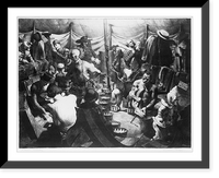 Historic Framed Print, Clown alley.Robert Riggs.,  17-7/8" x 21-7/8"