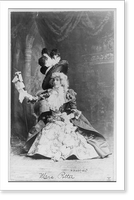 Historic Framed Print, Mrs. James Brown Potter, 1859-1936,  17-7/8" x 21-7/8"