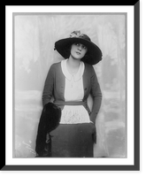 Historic Framed Print, Miss J. Means,  17-7/8" x 21-7/8"