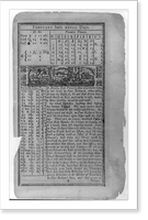 Historic Framed Print, Poor Richard's Almanac - 3,  17-7/8" x 21-7/8"