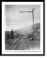 The Circum-Vesuviana Railway has been cut, and Cook's line partly destroyed, while the Funicular no longer exists, Vintage Poster