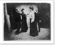 Members of the Monaghan Men's Irish Dancing Class and their partners, Vintage Wall Art