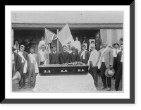 Los Padrinos En los Funerales de Don Pedrito, Historic Print