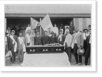 Los Padrinos En los Funerales de Don Pedrito, Historic Print