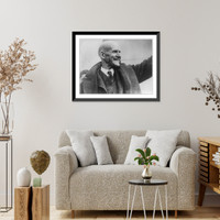 Black & White Photo - Christmas - Eugene V. Debs - Antique Wall Decor Print