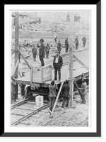 An execution by hanging, probably in Panama, Vintage Poster