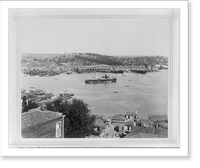 View of the Okmeydani (Archery Field) seen from the Sultan Selim.Lieutenant Colonel of the General Staff, Ali Riza Bey, Antique Poster