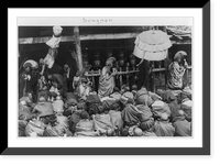 Historic Framed Print, A procession in Sungnan, Chinga,  17-7/8" x 21-7/8"