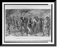 Fugitives escaping from the eastern shore of Maryland, Historic Print