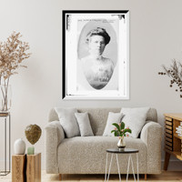 Historic Framed Print, Mrs. Josephine C. Preston, Sup't of Schools, Wash. state,  17-7/8" x 21-7/8"