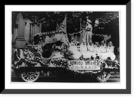 Junior branch of the NAACP float in 4th of July celebration parade, Oakland, Calif. Classic, Vintage Poster