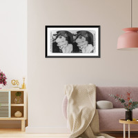 Historic Framed Print, Baby's happy hour,  17-7/8" x 21-7/8"