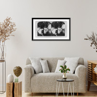 Historic Framed Print, Now ride the goat,  and do it pretty."",  17-7/8" x 21-7/8"