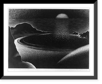 Laguna Cove Calif. Classic, Vintage Print