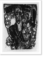 Historic Framed Print, Henri vander Velde and daughter,  17-7/8" x 21-7/8" Historic Framed Print, Henri vander Velde and daughter,  17-7/8" x 21-7/8"