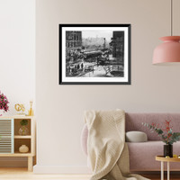 Historic Framed Print, March thaw,  17-7/8" x 21-7/8"