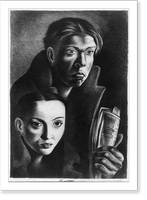 Historic Framed Print, Character study,  17-7/8" x 21-7/8"