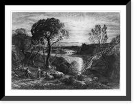 Historic Framed Print, Ecologue the First,  17-7/8" x 21-7/8"