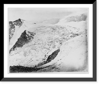 Historic Framed Print, Snow scene on the Neckla pass,  17-7/8" x 21-7/8"