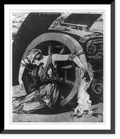 Historic Framed Print, [Anti-war caricatures] - 2,  17-7/8" x 21-7/8"