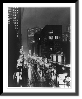 Historic Street Photo - Pittsburgh - Looking up Fifth Avenue at eleven