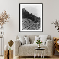 Antique Railway Print - Catskills - The Ulster and Deleware Railroad