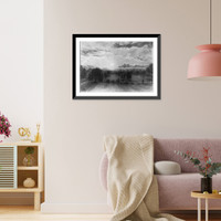 Historic Framed Print, Dawn,  17-7/8" x 21-7/8"