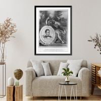 Historic Framed Print, Diogenes his lantern needs no more, an honest man is found! the search is oe'r,  17-7/8" x 21-7/8"