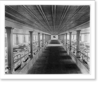 Historic Framed Print, [The dormitory of the students of the Imperial Naval Academy].Constantinople, Abdullah Fr&egrave;res.,  17-7/8" x 21-7/8"