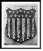 Vintage Military Print - The Human U.S. Shield