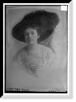 Historic Framed Print, Madelene Edison,  17-7/8" x 21-7/8"