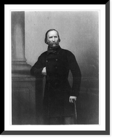Historic Framed Print, Giuseppe Garibaldi, 1807-1882,  17-7/8" x 21-7/8"