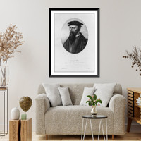 Jean Calvin, 1509-1584, Vintage Wall Art
