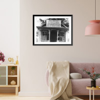 Historic Framed Print, Back to the barter trade.,  17-7/8" x 21-7/8"